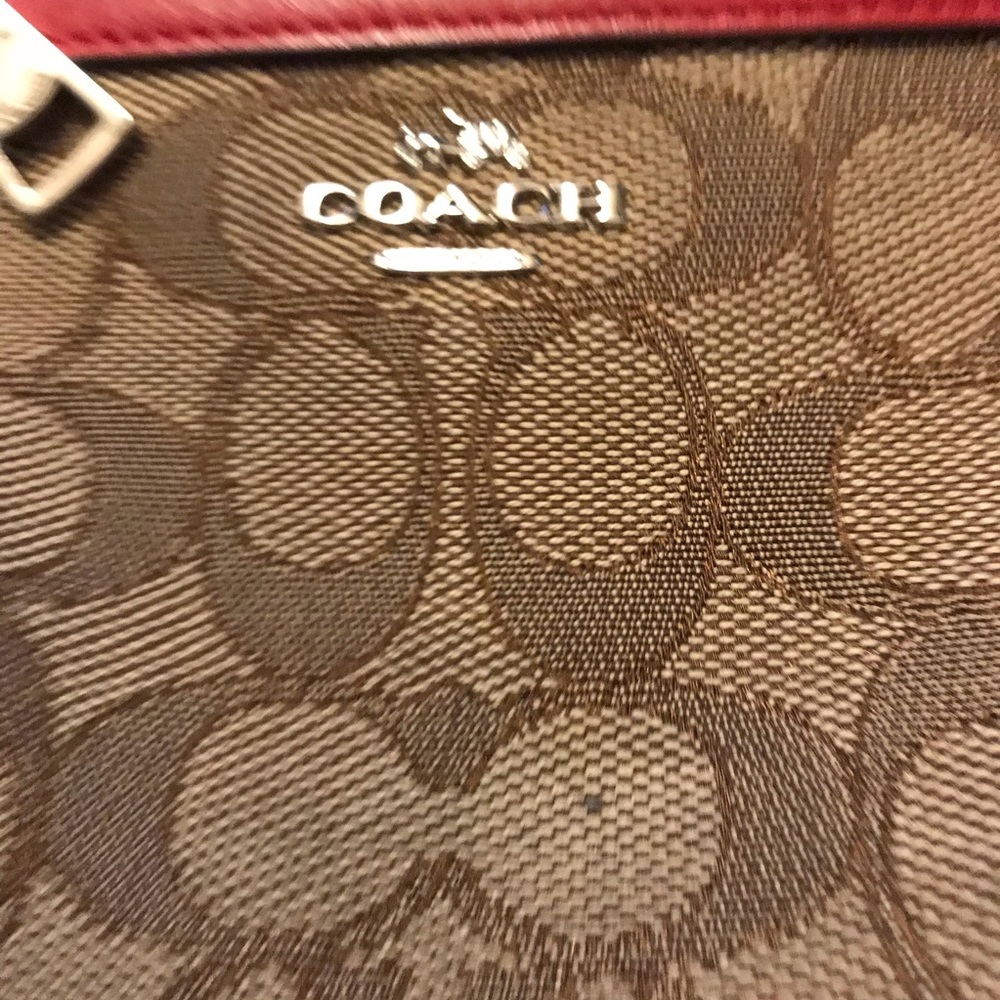 Coach Prairie Satchel Signature Khaki Jacquard VGC - Picture 2 of 8